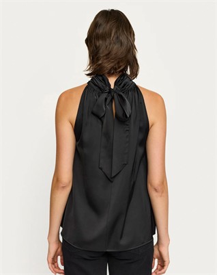 SRAbia Halter Neck Top - Black